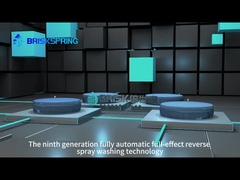 El prefiltro de agua totalmente automático de novena generación con tecnología de lavado por rociado inverso