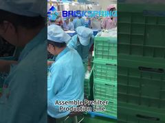 El proceso de ensamblaje del prefiltro también es una parte importante