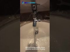 Pantalla del Generador de Micro y Nano Burbujas BRISKSPRING