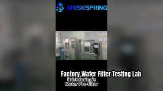 Cómo se prueban los filtros de agua | Dentro del laboratorio de pruebas de filtros de agua BriskSpring