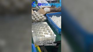 Conector de latón de alta calidad.