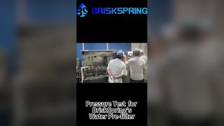 Prueba de presión del filtro de agua | Proceso de prueba de calidad de fábrica