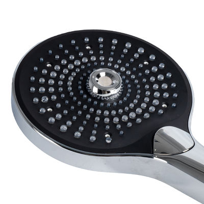 Micro Nano burbuja de mano cabeza de ducha de 130 mm cromo 3 modos de pulverización