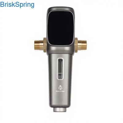 Prefiltro de agua de malla de acero inoxidable 316L certificado NSF con tasa de flujo de 6T/H y control táctil inteligente