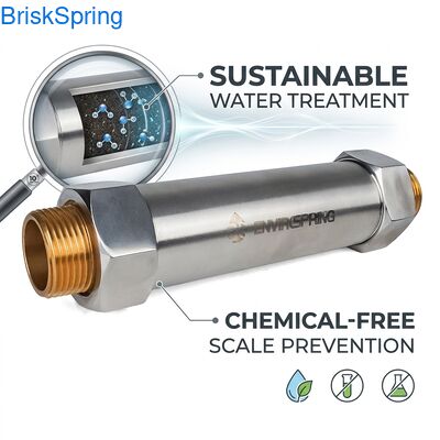 Sistema avanzado de agua dura sin sal: Descalentador y acondicionador libre de químicos para control de escala sin mantenimiento