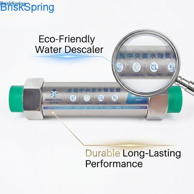 Descalcificador de agua sin sal para el hogar: detenga la cal del agua dura, mejore la eficiencia y prolongue la vida útil de los electrodomésticos sin productos químicos