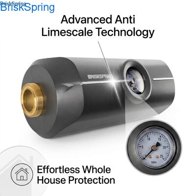 Descalcificador de agua ecológico con tecnología de acondicionamiento físico del agua para una capacidad de 10,000 galones