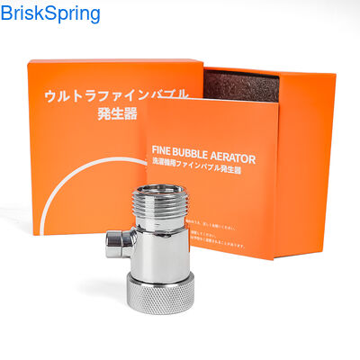 Generador de burbujas ultrafinas con tamaño de burbuja de 0,1-50 micras para eliminar el 300% de residuos de pesticidas y ahorrar el 20% de agua en lavadoras