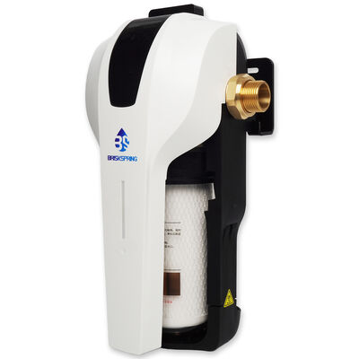 Filtro de Agua Inteligente para Toda la Casa con Cartucho de Cambio Rápido, Protección contra Alta Presión e Indicador de Color