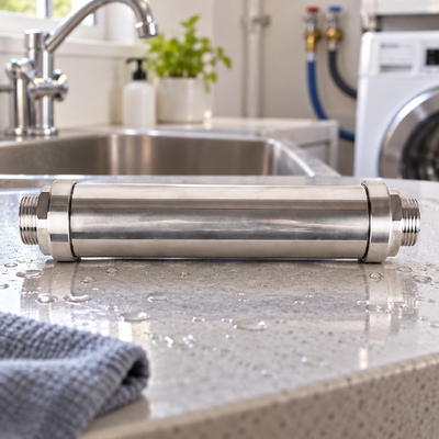 Salt-Free Chemical-Free Water Descaler with Ion Polarization Scale Prevention System