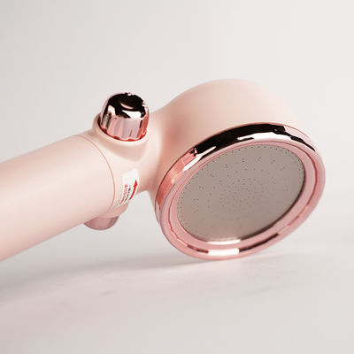 Filtro de ducha de mano ajustable a presión de agua que embellece el filtro de ducha para la piel y el cabello