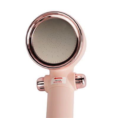 Cabezal de ducha con filtro rosa de 0,55 Mpa, cabezal de ducha desmontable con filtro de vitamina C