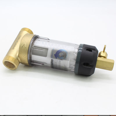 Vuelta abajo del Pre-filtro del agua del sedimento con el Scrapper, sistema reutilizable de la prefiltración de Flushable de 40 micrones