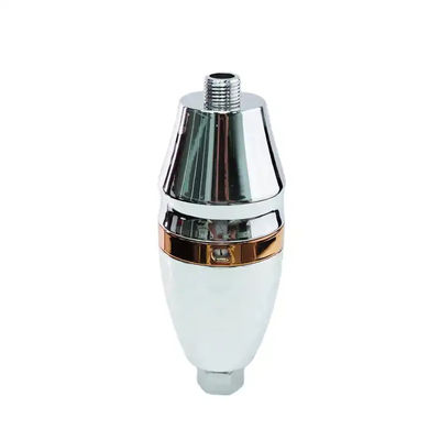 Filtro hidráulico de ducha de carbono portátil de 16L/min para baja presión de agua