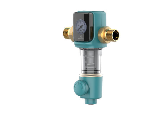 Grado alimenticio de acero inoxidable pantalla de agua de prefiltro de agua de grifo de alto flujo sistema de purificación doméstico seguro