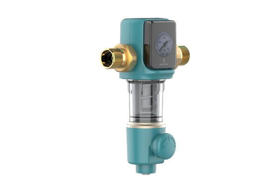 Sistema de prefiltración de agua para el hogar 3/4 pulgadas Eliminar sedimentos 4T/H 40 Micrones a 300 Micrones