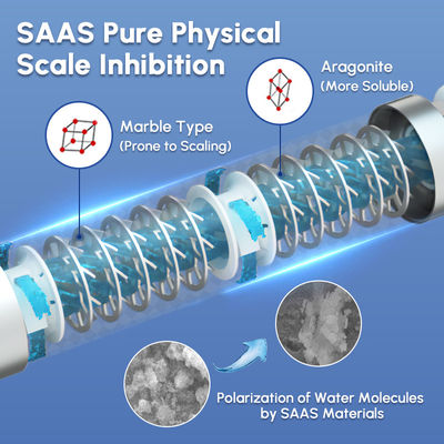 Sistema de descalentador de agua dura SS304 4000L/H Eliminator de escamas de agua para el hogar