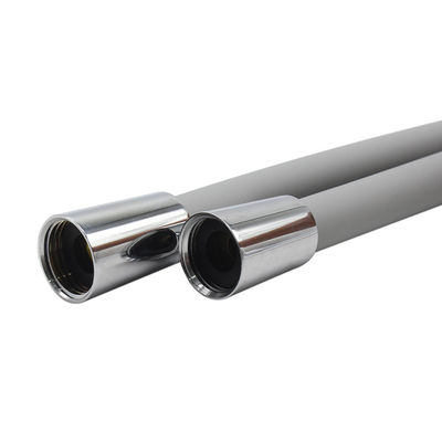 Extensión de manguera de ducha de silicona flexible con diseño anti-kink y ajuste de latón