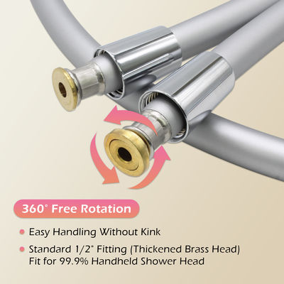79 pulgadas de manguera de ducha flexible de mano Anti Kink