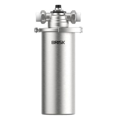 Prefiltro de agua de acero inoxidable de 5 micrones 304 con válvula de alivio de presión manual para una filtración superior