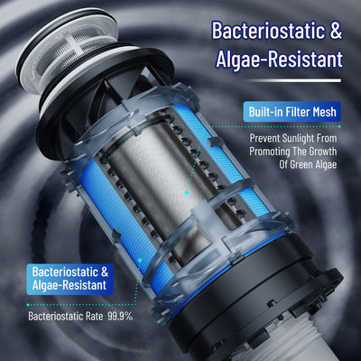 Prefiltro de doble disco de alta eficiencia para solución de filtración de agua de toda la casa