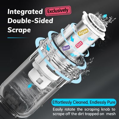 Pre-filtro de sedimentos de rotación de BriskSpring para toda la casa    simple autoinstalación, no se requiere profesional