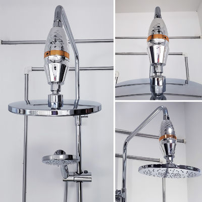 Filtro de ducha de varias etapas Disfrute de duchas más limpias   Proteja su piel, cabello y baño