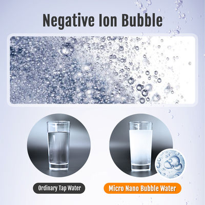 Fabricante de burbujas micro nano ultrafinas de latón sólido de alta calidad para limpieza de la piel con conexión directa de agua del grifo