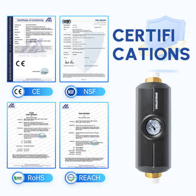 Cuerpo ABS no tóxico y ecológico, filtro antical para descalcificador de agua para toda la casa