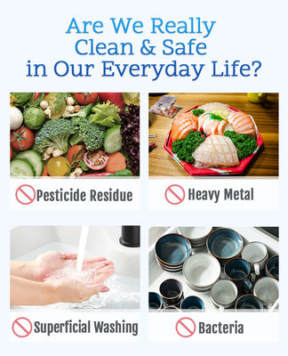 Extensor de grifo de micro y nano burbujas giratorio 360° con cien mil millones de burbujas por litro y un diámetro de burbuja de 0,001-0,1 MM para una limpieza profunda de alta eficiencia