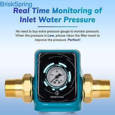 Prefiltro de agua de 3/4 pulgada con caudal de 5T/H y diseño autolimpiante para uso doméstico