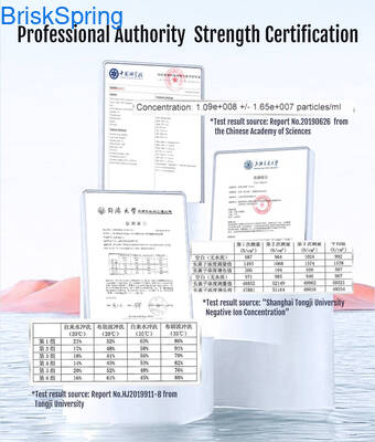 Experiencia Forest Spa: Liberación de iones de oxígeno, micro-nanoburbujas y aireador para ducha