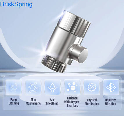 Generador de burbujas micro nano con 100 mil millones de burbujas por litro 0.001-0.1 mm de diámetro de burbuja para ahorrar 20% de agua en las duchas