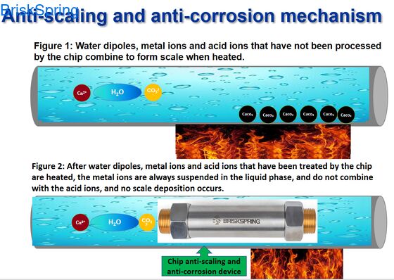 3/4 pulgadas de toda la casa de agua sin sal suavizador Previene la escala protege la plomería prolonga la vida útil del aparato Solución ecológica para los sistemas de agua del hogar