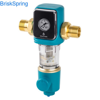 Prefiltro de agua compacto de 1,08 kg con diseño resistente a obstrucciones y protección completa del sistema