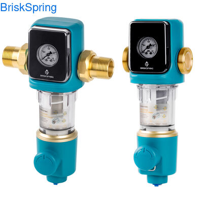 Prefiltro de agua compacto de 1,08 kg con diseño resistente a obstrucciones y protección completa del sistema