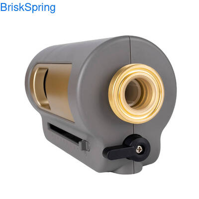 40/100 Microns Whole House Spin Down Sediment Filter with Dual Filtration System and Self-Cleaning Feature