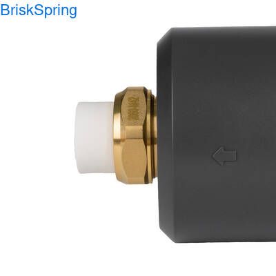 Descalcificador de agua con inhibición física de incrustaciones sin mantenimiento para sistemas de filtración y spa