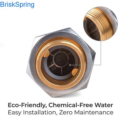 Acondicionador de agua para toda la casa sin sal | Prevención ecológica de sarro para una piel, cabello y electrodomésticos más saludables