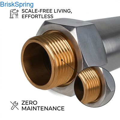 Acondicionador de agua para toda la casa sin sal | Prevención ecológica de sarro para una piel, cabello y electrodomésticos más saludables