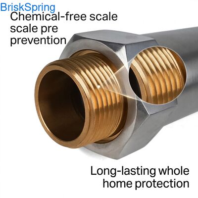 Acondicionador de agua para toda la casa sin sal | Prevención ecológica de sarro para una piel, cabello y electrodomésticos más saludables