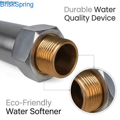 Sistema de descalentador de agua libre de sal certificado por RoHS, acondicionador electrónico de agua libre de mantenimiento para fontanería doméstica, presión de 0,15MPa