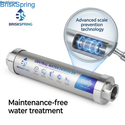 Descalentador de agua para toda la casa sin mantenimiento y ecológico con capacidad de 10.000 galones para la prevención de cal.