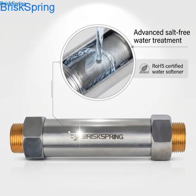Descalcificador y Suavizador de Agua Ecológico sin Sal - Certificado RoHS para Tuberías y Electrodomésticos del Hogar