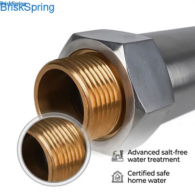 Descalcificador y Suavizador de Agua Ecológico sin Sal - Certificado RoHS para Tuberías y Electrodomésticos del Hogar