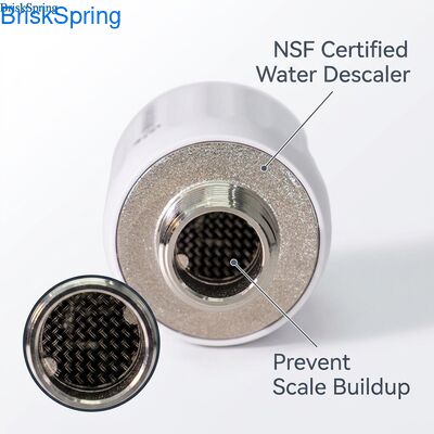 Descalcificador de agua terminal certificado por la NSF, sin mantenimiento, para la protección del calentador de agua