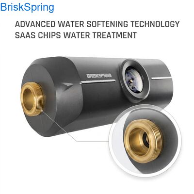 Descalcificador y ablandador de agua seguro y duradero con chips SAAS para sistemas de agua domésticos