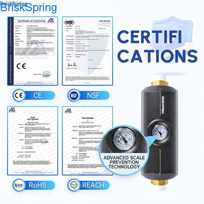 Sistema de descalentador de agua sin sal para el hogar Tecnología física respetuosa con el medio ambiente, sin necesidad de productos químicos o sal