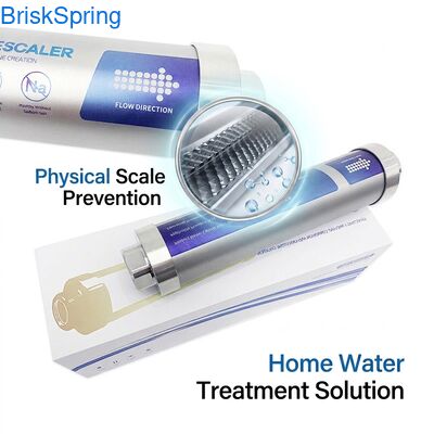 Descalcificador de agua libre de sal con tecnología de descalcificación física para uso doméstico