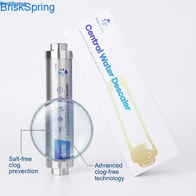 Suavizante de agua anti-obstrucción sin sal con material seguro, duradero y resistente a la corrosión